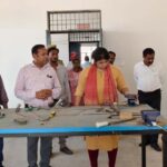 जिलाधिकारी ने राजकीय पॉलिटेक्निक गोपालपुर का किया निरीक्षण