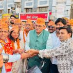 पश्चिम बंगाल, असम और पुडुचेरी में भाजपा को प्रचंड बहुमत मिलने पर भाजपाइयों ने मनाया जश्न