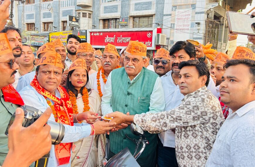 पश्चिम बंगाल, असम और पुडुचेरी में भाजपा को प्रचंड बहुमत मिलने पर भाजपाइयों ने मनाया&hellip;