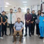 एम्स रायबरेली में 20 वर्ष से किडनी पथरी से पीड़ित मरीज का दुर्लभ लैप्रोस्कोपिक सर्जरी से सफल उपचार