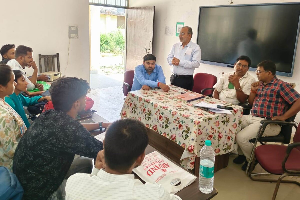 प्रधानमंत्री राष्ट्रीय शिक्षुता मेले में 60 अभ्यर्थियों ने लिया भाग