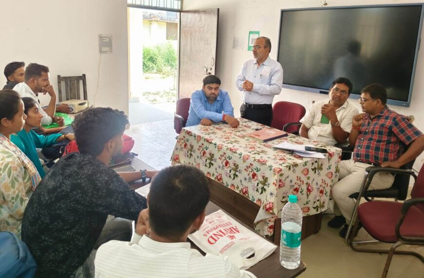 प्रधानमंत्री राष्ट्रीय शिक्षुता मेले में 60 अभ्यर्थियों ने लिया भाग
