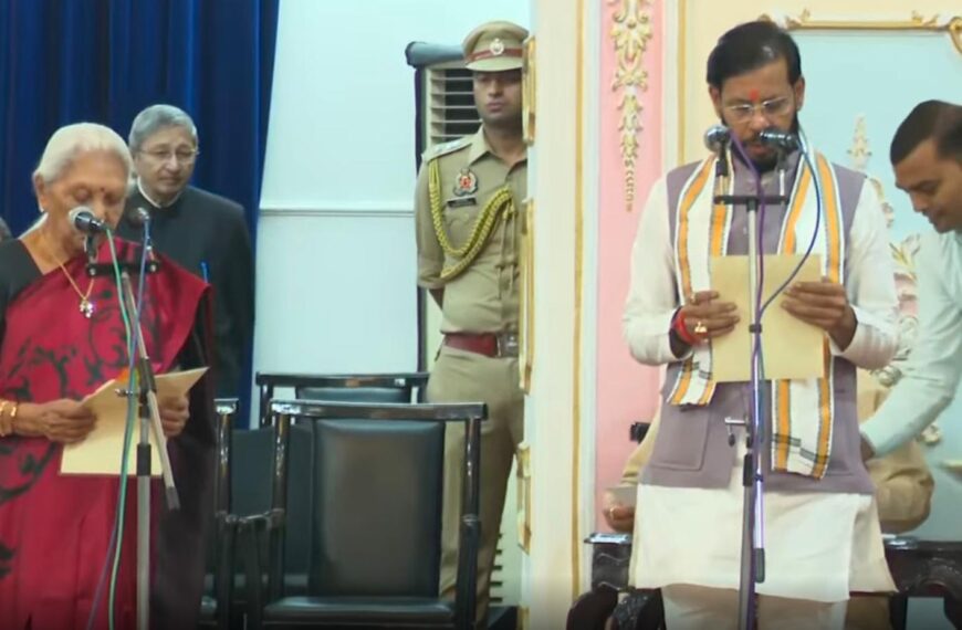 योगी सरकार के मंत्रिमंडल विस्तार में भूपेंद्र चौधरी और मनोज पांडेय बने कैबिनेट मंत्री