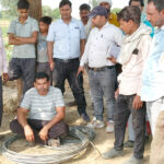 14 लाख रुपये के बकायेदार आठ निजी नलकूपों के कनेक्शन काटे