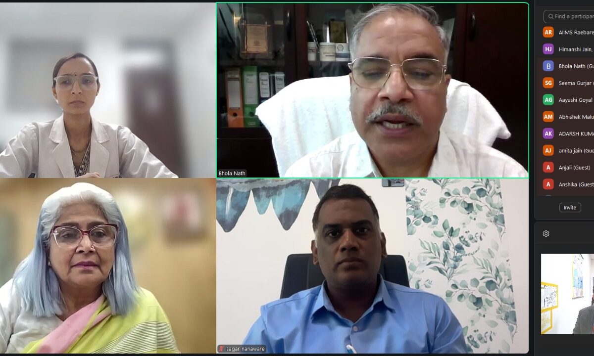 राष्ट्रीय डेंगू दिवस पर AIIMS रायबरेली में राष्ट्रीय CME का आयोजन