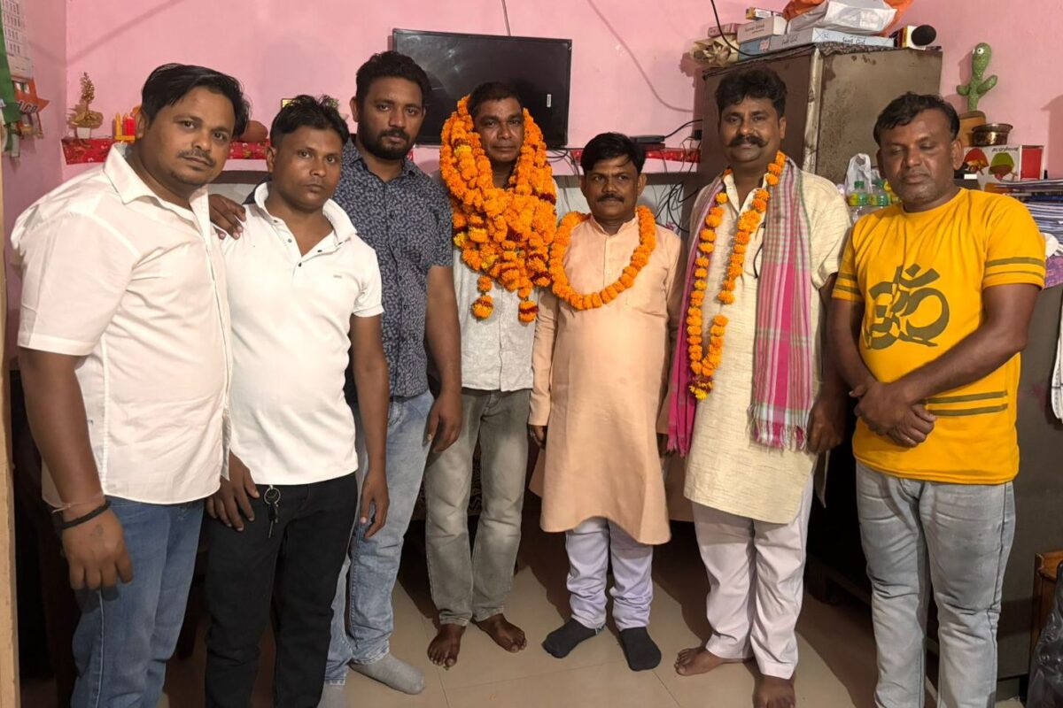 वाल्मीकि समाज में खुशी की लहर, पंडित जितेन्द्र वाल्मीकि बने कार्यकारी अध्यक्ष