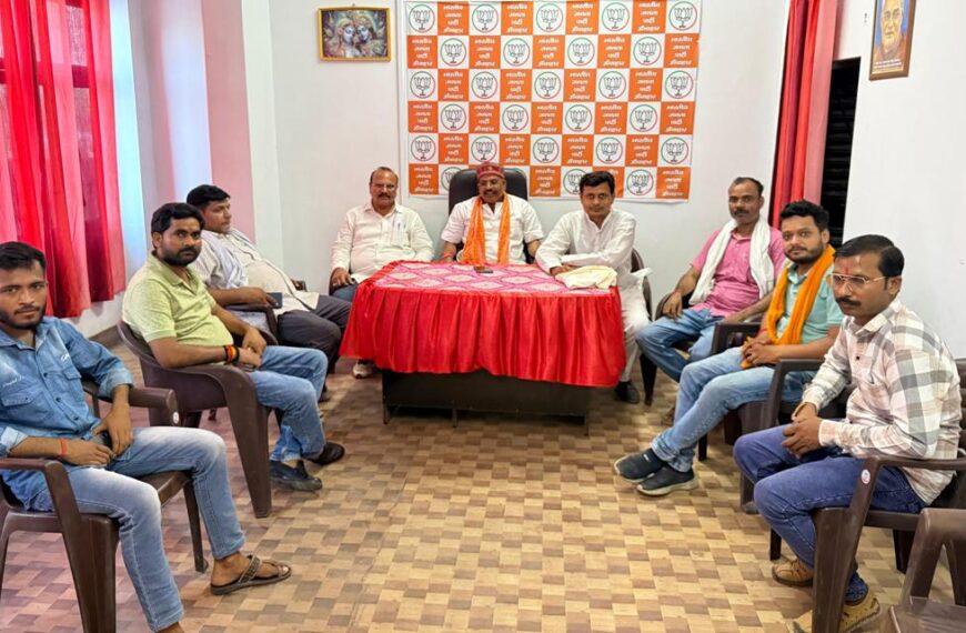 केंद्र सरकार के 12 वर्ष पूरे होने पर भाजपा ओबीसी मोर्चा के प्रांतीय मंत्री ने…