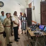 आरक्षी भर्ती परीक्षा की व्यवस्थाओं का डीएम व एसपी ने लिया जायजा