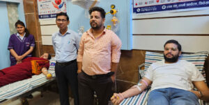 रक्तदान शिविर में 50 से अधिक लोगों ने&hellip;