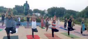 अंतर्राष्ट्रीय योग दिवस सप्ताह का शुभारंभ