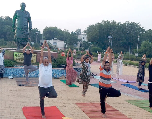 अंतर्राष्ट्रीय योग दिवस सप्ताह का शुभारंभ