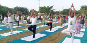 अंतर्राष्ट्रीय योग दिवस सप्ताह का शुभारंभ, सदर विधायक&hellip;