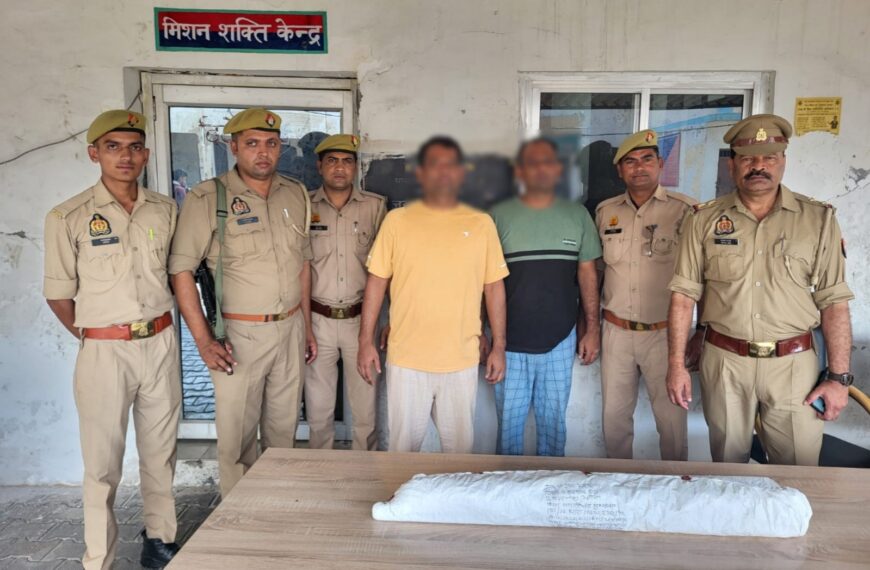 पत्रकार वेदप्रकाश शर्मा हत्याकांड में दो आरोपियों से पुलिस ने बरामद किए आलाकत्ल