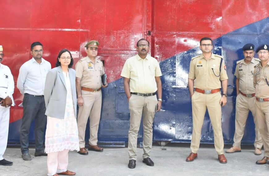 जिला जज ने जिला कारागार का किया औचक निरीक्षण