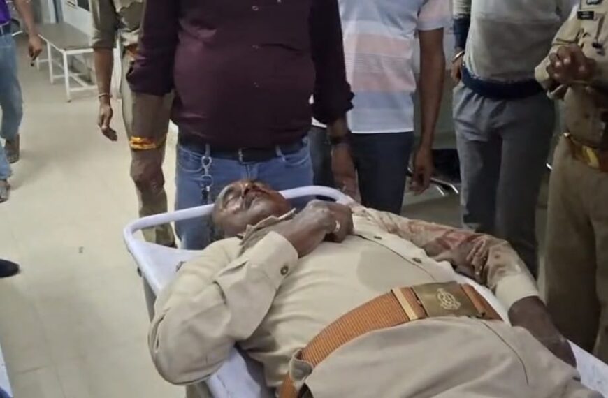 अज्ञात वाहन की टक्कर से पीआरडी जवान घायल, जिला अस्पताल रेफर