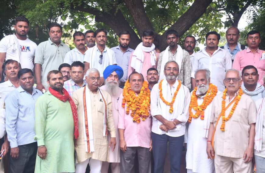 सेवानिवृत्ति पर बाबूलाल कुशवाहा का हुआ सम्मान