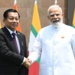 म्यांमार के राष्ट्रपति यू मिन आंग ह्राइंग की भारत यात्रा, प्रधानमंत्री मोदी से द्विपक्षीय वार्ता