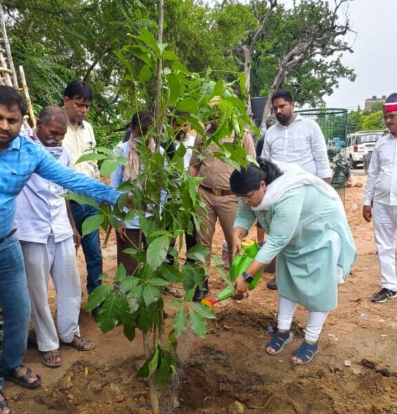 वृक्षारोपण कर पर्यावरण संरक्षण एवं हरित विकास का&hellip;