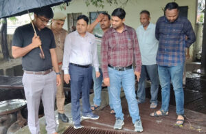 नगर आयुक्त ने अधिकारियों संग जलभराव वाले क्षेत्रों&hellip;