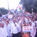 राम मंदिर के चंदा-चोरी मामले को लेकर कांग्रेस ने निकाली सद्बुद्धि पदयात्रा