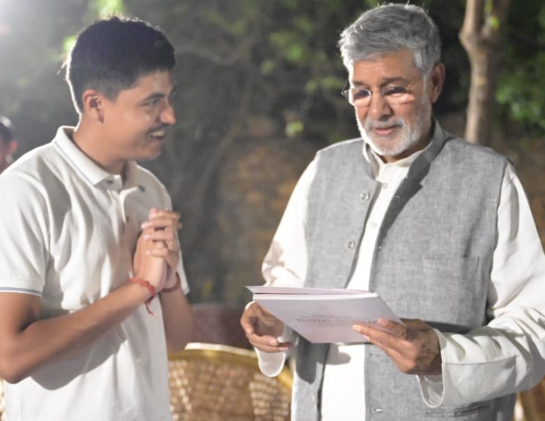 नोबेल शांति पुरस्कार विजेता ने बागपत के युवा को किया प्रोत्साहित, कहा- करुणा के साथ&hellip;