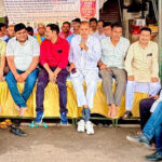 नगर निगम में अनियमितताओं एवं भ्रष्टाचार के विरोध में व्यापारियों ने दिया धरना