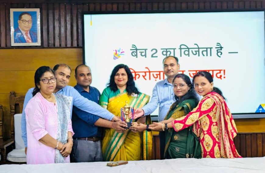 प्री-प्राइमरी कार्यशाला में फिरोजाबाद ने लहराया परचम, प्रदेश&hellip;